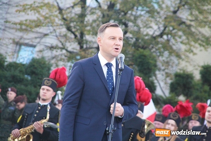 Zdjęcie w galerii na portalu naszwodzislaw.com: Prezydent Andrzej Duda odwiedził Wodzisław Śląski. FOTORELACJA  wiadomości z regionu