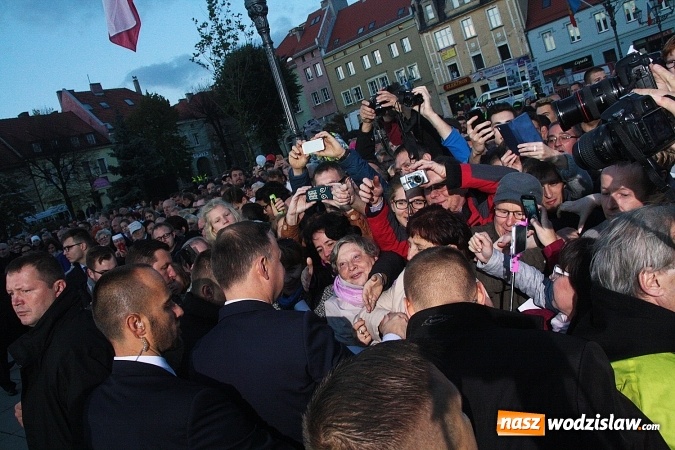 Zdjęcie w galerii na portalu naszwodzislaw.com: Prezydent Andrzej Duda odwiedził Wodzisław Śląski. FOTORELACJA  wiadomości z regionu