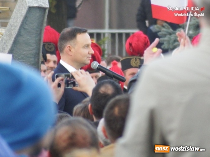 Zdjęcie w galerii na portalu naszwodzislaw.com: Wodzisławscy policjanci zabezpieczali wizytę głowy państwa  wiadomości z regionu