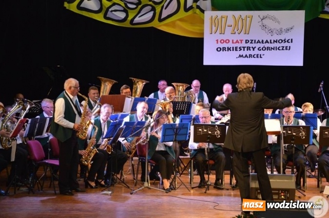 Zdjęcie w galerii na portalu naszwodzislaw.com: Orkiestra Górnicza Marcel świętuje 100-lecie  wiadomości z regionu