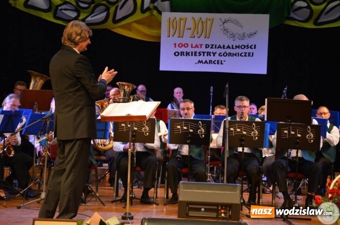 Zdjęcie w galerii na portalu naszwodzislaw.com: Orkiestra Górnicza Marcel świętuje 100-lecie  wiadomości z regionu
