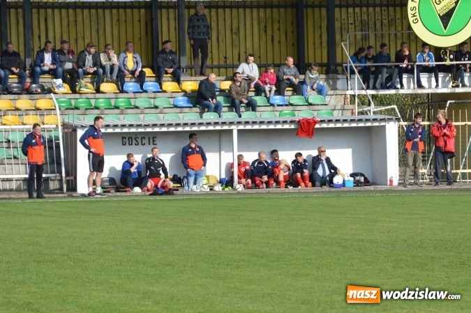 Zdjęcie w galerii na portalu naszwodzislaw.com: Podział punktów w Rydułtowach. Naprzód Rydułtowy vs. LKS Drama Zbrosławice  wiadomości z regionu