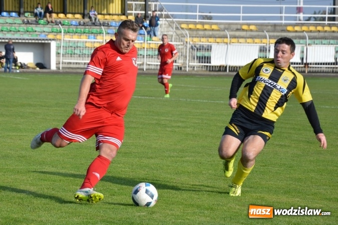 Zdjęcie w galerii na portalu naszwodzislaw.com: Podział punktów w Rydułtowach. Naprzód Rydułtowy vs. LKS Drama Zbrosławice  wiadomości z regionu