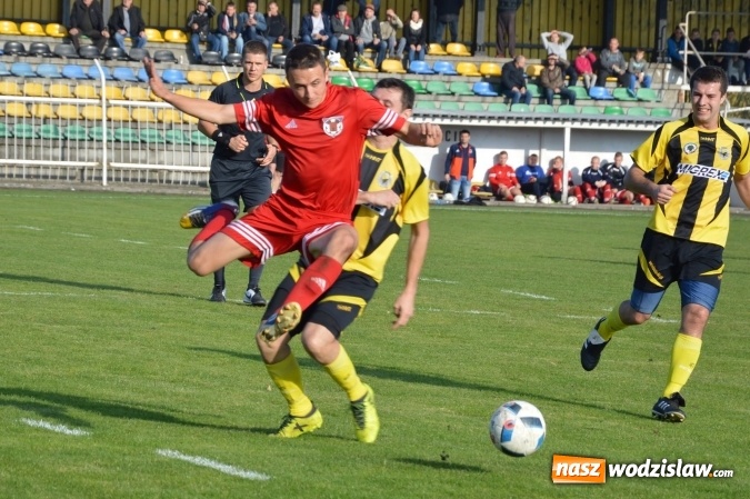 Zdjęcie w galerii na portalu naszwodzislaw.com: Podział punktów w Rydułtowach. Naprzód Rydułtowy vs. LKS Drama Zbrosławice  wiadomości z regionu
