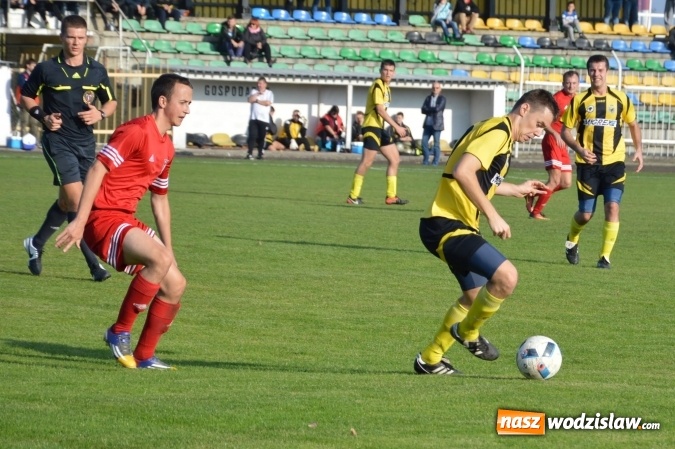 Zdjęcie w galerii na portalu naszwodzislaw.com: Podział punktów w Rydułtowach. Naprzód Rydułtowy vs. LKS Drama Zbrosławice  wiadomości z regionu