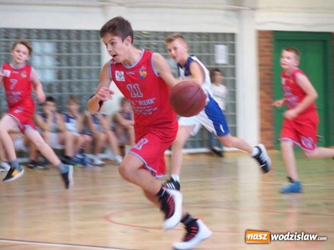 Zdjęcie w galerii na portalu naszwodzislaw.com: Ze zmiennym powodzeniem zagrali wodzisławscy koszykarze  wiadomości z regionu