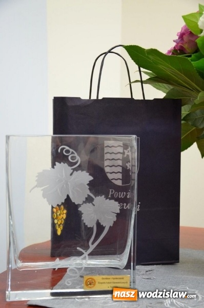 Zdjęcie w galerii na portalu naszwodzislaw.com: Ekonomik z nowym patronem i odznaką wiadomości z regionu