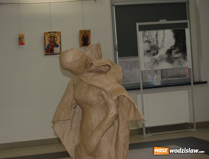 Zdjęcie w galerii na portalu naszwodzislaw.com: Inspirowane ciszą. Wystawa prac uczniów i nauczycieli Liceum Plastycznego dobiegła końca  wiadomości z regionu