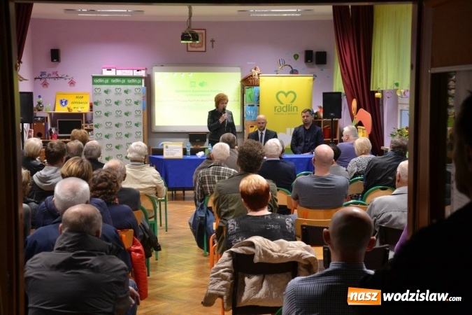 Zdjęcie w galerii na portalu naszwodzislaw.com: Radlin: Eko-Dotacje zdominowały spotkania burmistrza z mieszkańcami wiadomości z regionu