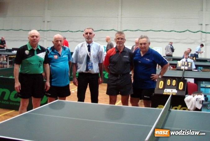 Zdjęcie w galerii na portalu naszwodzislaw.com: Zawodnicy Relaksu w drugim Grand Prix Polski Weteranów w tenisie stołowym wiadomości z regionu