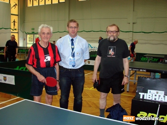 Zdjęcie w galerii na portalu naszwodzislaw.com: Zawodnicy Relaksu w drugim Grand Prix Polski Weteranów w tenisie stołowym wiadomości z regionu