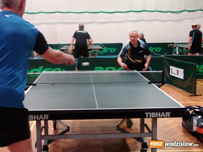 Zdjęcie w galerii na portalu naszwodzislaw.com: Zawodnicy Relaksu w drugim Grand Prix Polski Weteranów w tenisie stołowym wiadomości z regionu
