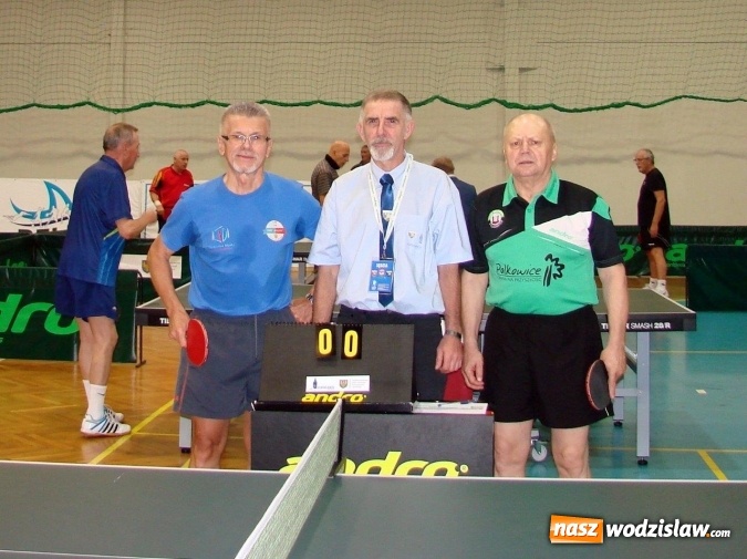 Zdjęcie w galerii na portalu naszwodzislaw.com: Zawodnicy Relaksu w drugim Grand Prix Polski Weteranów w tenisie stołowym wiadomości z regionu