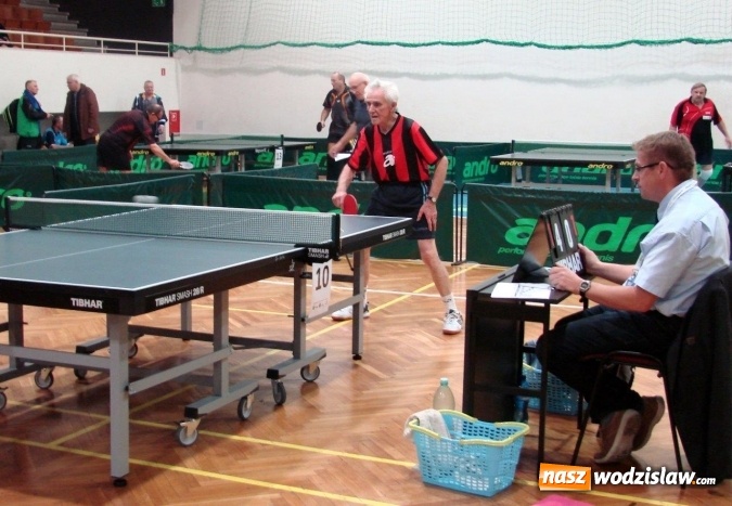 Zdjęcie w galerii na portalu naszwodzislaw.com: Zawodnicy Relaksu w drugim Grand Prix Polski Weteranów w tenisie stołowym wiadomości z regionu