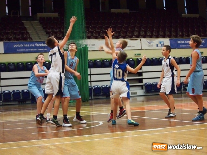 Zdjęcie w galerii na portalu naszwodzislaw.com: Koszykówka. Młodzicy młodsi MKS Wodzisław zwyciężają w Jaworznie  wiadomości z regionu