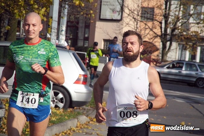 Zdjęcie w galerii na portalu naszwodzislaw.com: Około 300 zawodników na starcie Wodzisławskiego Półmaratonu. ZDJĘCIA  wiadomości z regionu