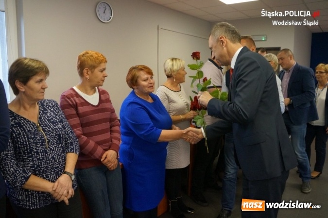 Zdjęcie w galerii na portalu naszwodzislaw.com: Święto korpusu służby cywilnej w wodzisławskiej komendzie wiadomości z regionu
