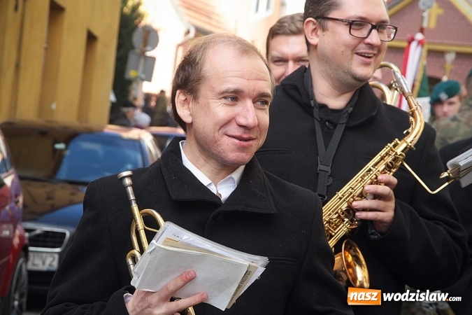 Zdjęcie w galerii na portalu naszwodzislaw.com: Narodowe Święto Niepodległości. Uroczystości w Wodzisławiu. FOTORELACJA  wiadomości z regionu