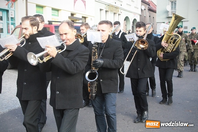 Zdjęcie w galerii na portalu naszwodzislaw.com: Narodowe Święto Niepodległości. Uroczystości w Wodzisławiu. FOTORELACJA  wiadomości z regionu