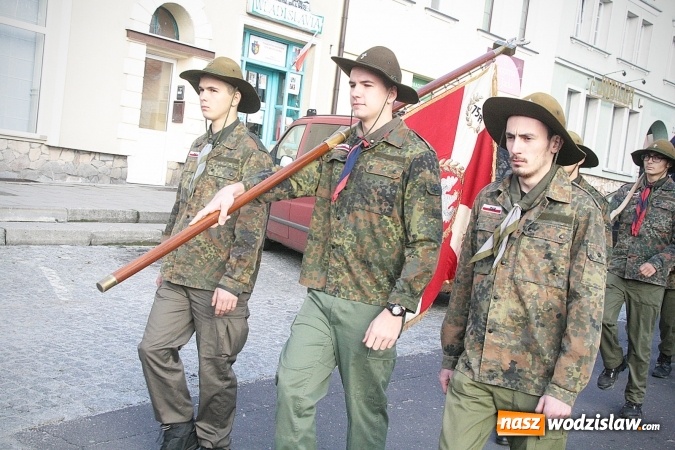 Zdjęcie w galerii na portalu naszwodzislaw.com: Narodowe Święto Niepodległości. Uroczystości w Wodzisławiu. FOTORELACJA  wiadomości z regionu