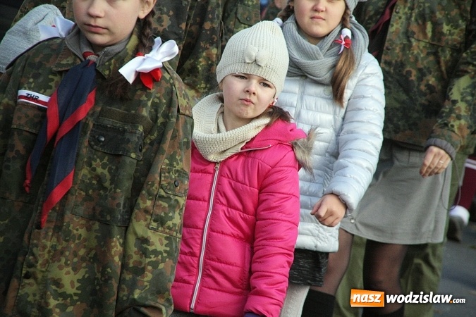 Zdjęcie w galerii na portalu naszwodzislaw.com: Narodowe Święto Niepodległości. Uroczystości w Wodzisławiu. FOTORELACJA  wiadomości z regionu