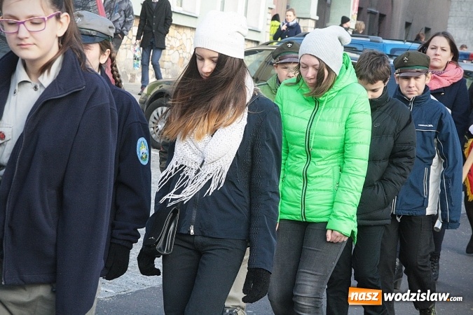 Zdjęcie w galerii na portalu naszwodzislaw.com: Narodowe Święto Niepodległości. Uroczystości w Wodzisławiu. FOTORELACJA  wiadomości z regionu
