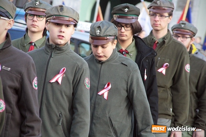 Zdjęcie w galerii na portalu naszwodzislaw.com: Narodowe Święto Niepodległości. Uroczystości w Wodzisławiu. FOTORELACJA  wiadomości z regionu