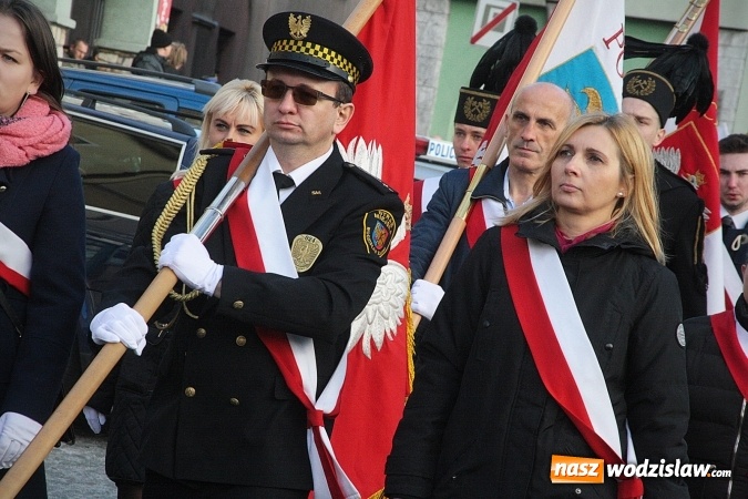 Zdjęcie w galerii na portalu naszwodzislaw.com: Narodowe Święto Niepodległości. Uroczystości w Wodzisławiu. FOTORELACJA  wiadomości z regionu