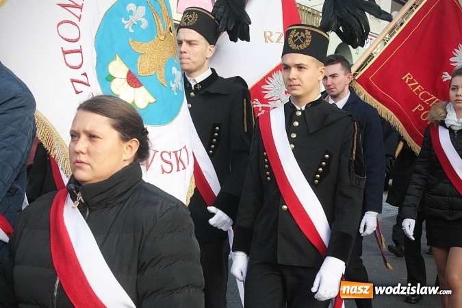Zdjęcie w galerii na portalu naszwodzislaw.com: Narodowe Święto Niepodległości. Uroczystości w Wodzisławiu. FOTORELACJA  wiadomości z regionu
