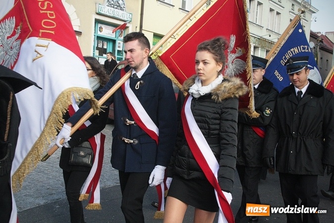 Zdjęcie w galerii na portalu naszwodzislaw.com: Narodowe Święto Niepodległości. Uroczystości w Wodzisławiu. FOTORELACJA  wiadomości z regionu