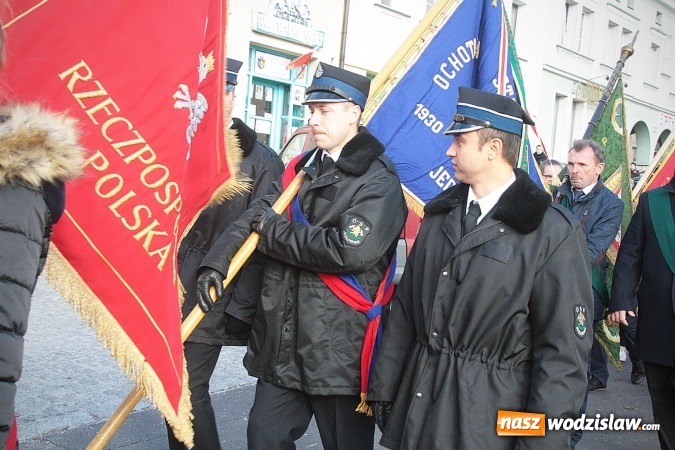 Zdjęcie w galerii na portalu naszwodzislaw.com: Narodowe Święto Niepodległości. Uroczystości w Wodzisławiu. FOTORELACJA  wiadomości z regionu
