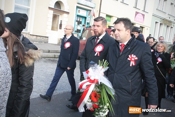 Zdjęcie w galerii na portalu naszwodzislaw.com: Narodowe Święto Niepodległości. Uroczystości w Wodzisławiu. FOTORELACJA  wiadomości z regionu