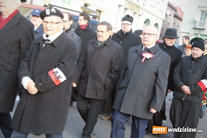 Zdjęcie w galerii na portalu naszwodzislaw.com: Narodowe Święto Niepodległości. Uroczystości w Wodzisławiu. FOTORELACJA  wiadomości z regionu