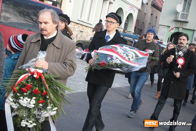 Zdjęcie w galerii na portalu naszwodzislaw.com: Narodowe Święto Niepodległości. Uroczystości w Wodzisławiu. FOTORELACJA  wiadomości z regionu