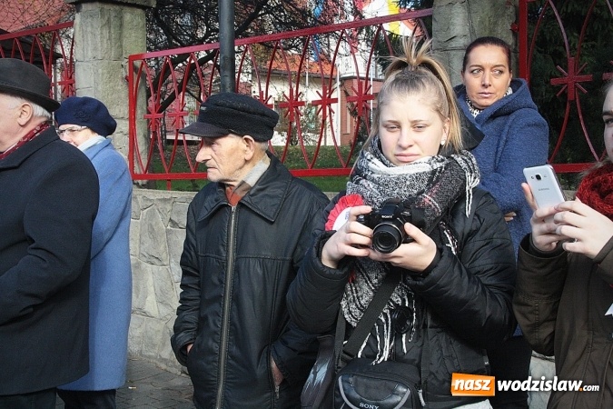 Zdjęcie w galerii na portalu naszwodzislaw.com: Narodowe Święto Niepodległości. Uroczystości w Wodzisławiu. FOTORELACJA  wiadomości z regionu