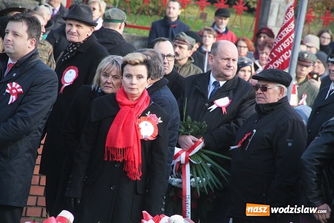 Zdjęcie w galerii na portalu naszwodzislaw.com: Narodowe Święto Niepodległości. Uroczystości w Wodzisławiu. FOTORELACJA  wiadomości z regionu