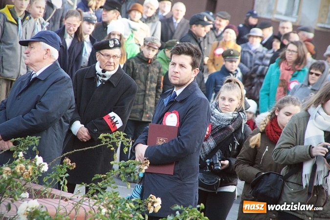 Zdjęcie w galerii na portalu naszwodzislaw.com: Narodowe Święto Niepodległości. Uroczystości w Wodzisławiu. FOTORELACJA  wiadomości z regionu