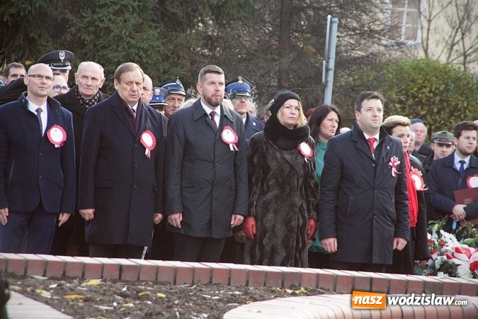 Zdjęcie w galerii na portalu naszwodzislaw.com: Narodowe Święto Niepodległości. Uroczystości w Wodzisławiu. FOTORELACJA  wiadomości z regionu