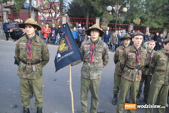 Zdjęcie w galerii na portalu naszwodzislaw.com: Narodowe Święto Niepodległości. Uroczystości w Wodzisławiu. FOTORELACJA  wiadomości z regionu