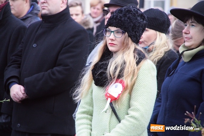 Zdjęcie w galerii na portalu naszwodzislaw.com: Narodowe Święto Niepodległości. Uroczystości w Wodzisławiu. FOTORELACJA  wiadomości z regionu