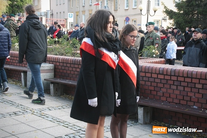 Zdjęcie w galerii na portalu naszwodzislaw.com: Narodowe Święto Niepodległości. Uroczystości w Wodzisławiu. FOTORELACJA  wiadomości z regionu