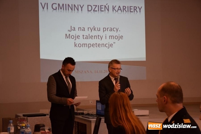 Zdjęcie w galerii na portalu naszwodzislaw.com: VI Gminny Dzień Kariery w Mszanie wiadomości z regionu
