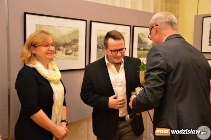 Zdjęcie w galerii na portalu naszwodzislaw.com: Miłosz Nosiadek zaprezentował swoje prace w radlińskim MOK-u  wiadomości z regionu