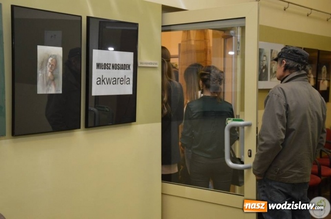 Zdjęcie w galerii na portalu naszwodzislaw.com: Miłosz Nosiadek zaprezentował swoje prace w radlińskim MOK-u  wiadomości z regionu