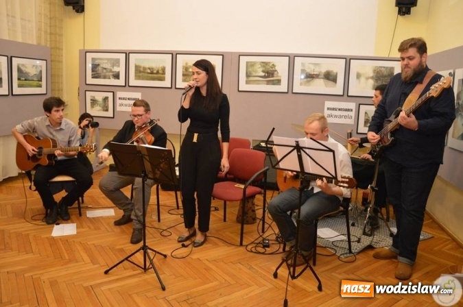 Zdjęcie w galerii na portalu naszwodzislaw.com: Miłosz Nosiadek zaprezentował swoje prace w radlińskim MOK-u  wiadomości z regionu
