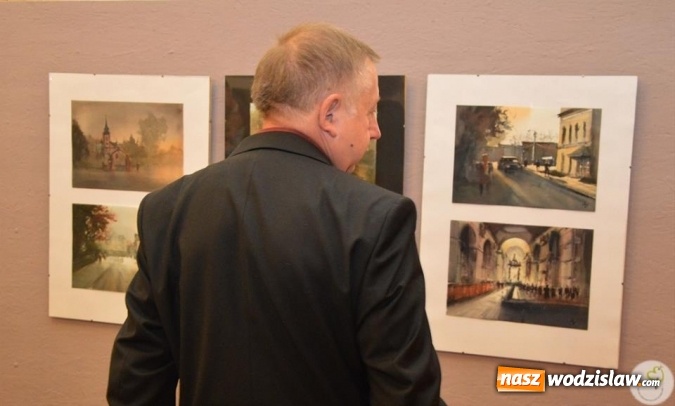 Zdjęcie w galerii na portalu naszwodzislaw.com: Miłosz Nosiadek zaprezentował swoje prace w radlińskim MOK-u  wiadomości z regionu