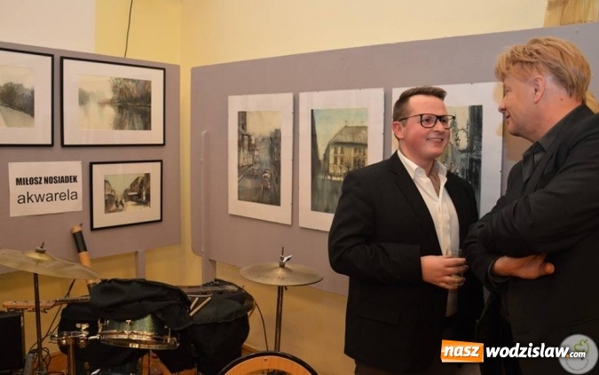 Zdjęcie w galerii na portalu naszwodzislaw.com: Miłosz Nosiadek zaprezentował swoje prace w radlińskim MOK-u  wiadomości z regionu