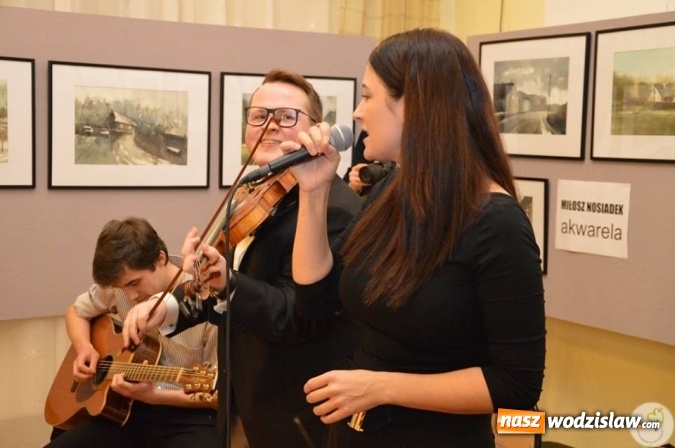 Zdjęcie w galerii na portalu naszwodzislaw.com: Miłosz Nosiadek zaprezentował swoje prace w radlińskim MOK-u  wiadomości z regionu