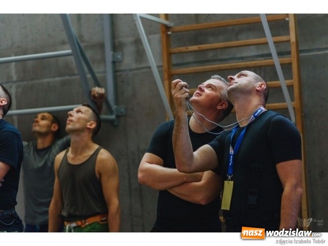 Zdjęcie w galerii na portalu naszwodzislaw.com: Zawody wspinaczkowe strażaków  wiadomości z regionu