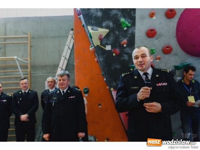 Zdjęcie w galerii na portalu naszwodzislaw.com: Zawody wspinaczkowe strażaków  wiadomości z regionu